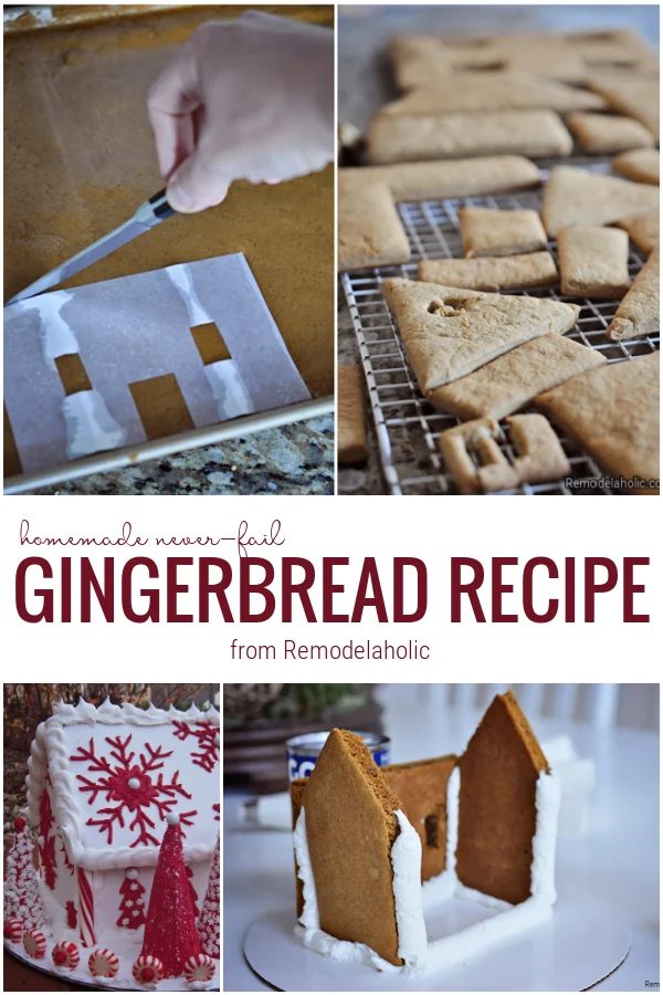 Never Fail Gingerbread House Recipe From Bekob