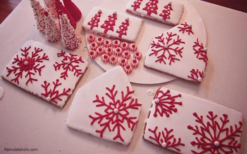 Royal Icing Wash For Gingerbread House, From Bekob