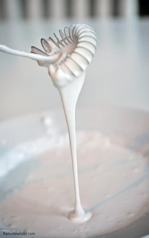 Gingerbread House Royal Icing For A Wash, From Bekob