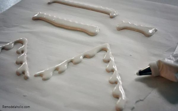 Gingerbread House Recipe, Using Royal Icing For Decoration, From Bekob