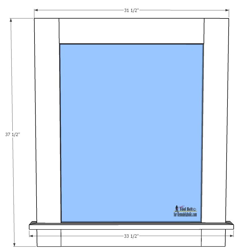 Use glass for a well fitted dry erase message board, and customize it with paint! Free Handmade plans on Bekob.com