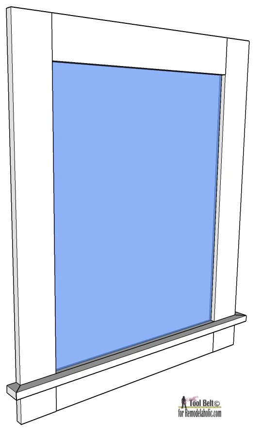 Use glass for a well fitted dry erase message board, and customize it with paint! Free Handmade plans on Bekob.com