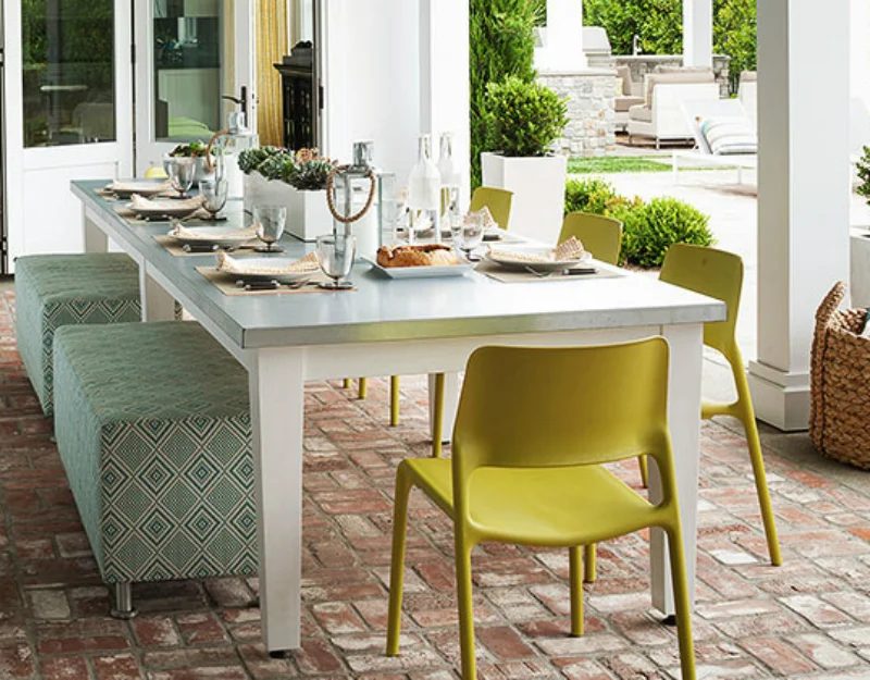 Get This Look: Global Inspired Outdoor Dining Space