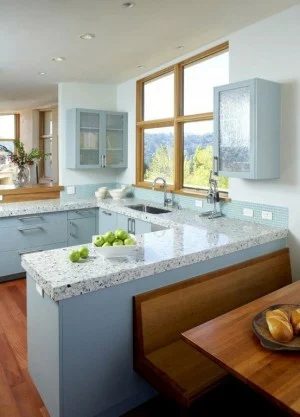 3 Painted Itchen Countertop, By AD Aesthetic Featured On Bekob