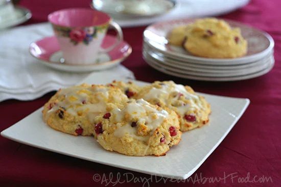 Gluten-Free Bread Recipes - cranberry orange drop scones gluten-free bread recipe