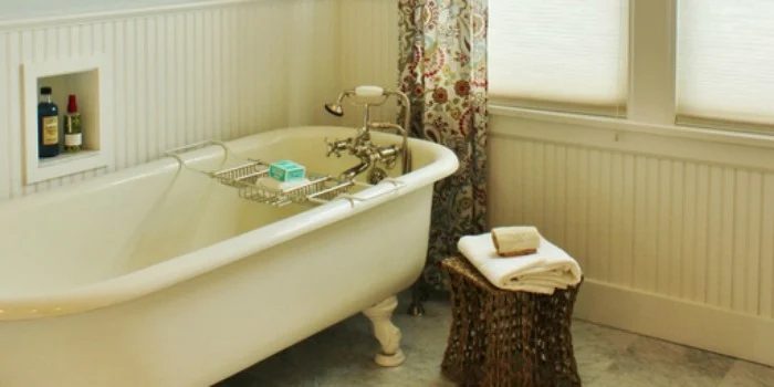 vivid 1920’s Cottage Master Bathroom Addition