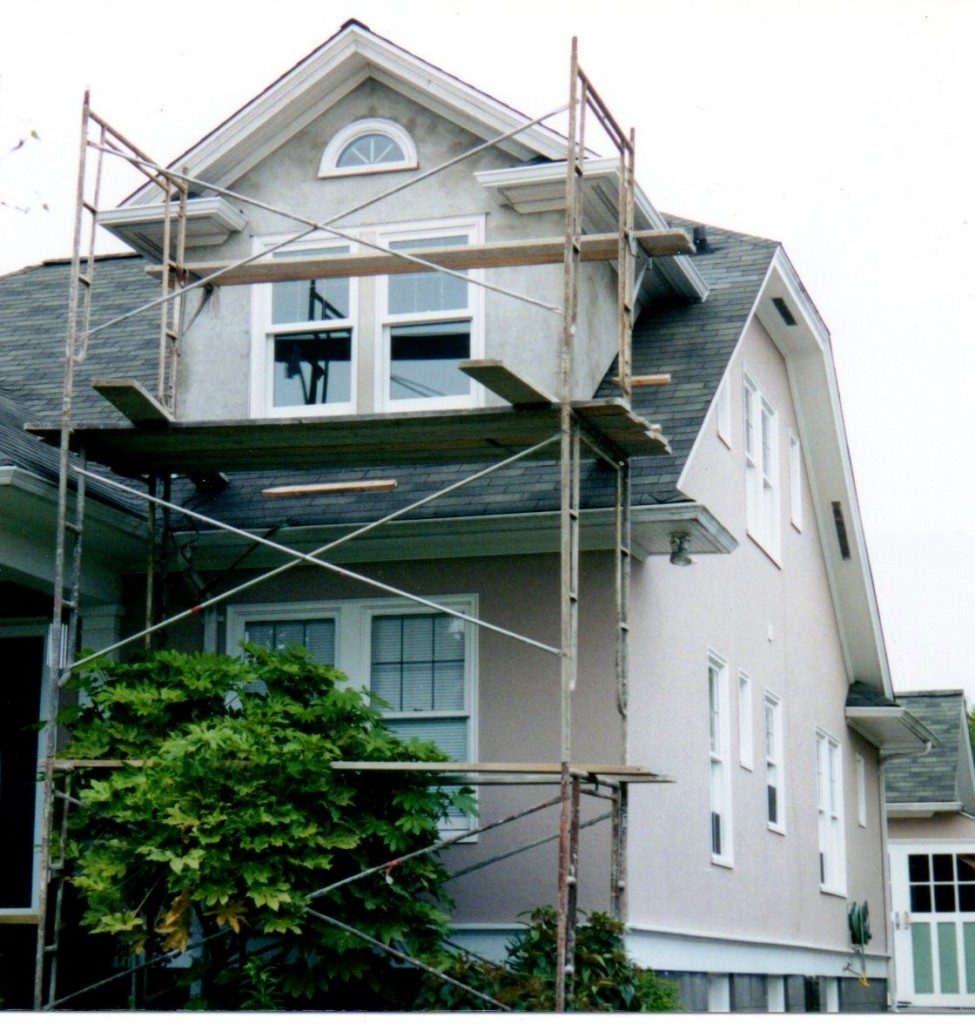 19 Gabled Dormer added to old cottage, real stucco exterior, My Sweet Cottage featured on @Bekob