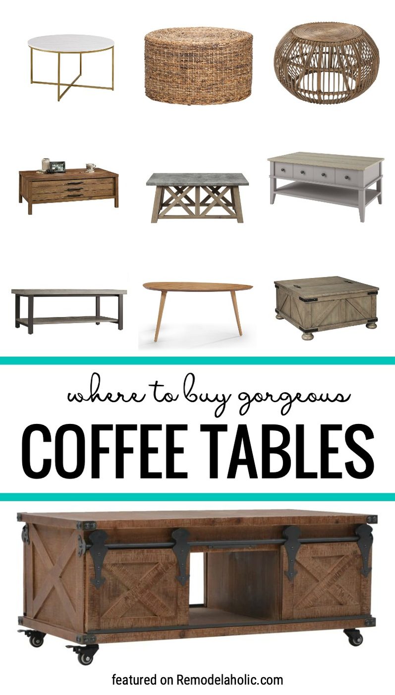 Where To Buy And How To Style vivid Coffee Tables Featured On Bekob.com