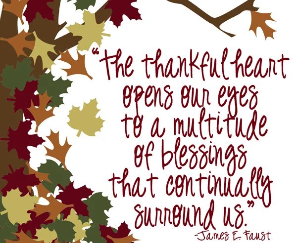 Gratitude Banner; Free Thanksgiving Ready-to-print