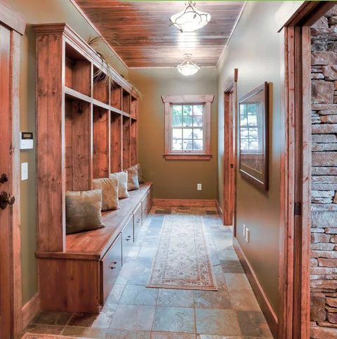 A mudroom can come in all shapes sizes and colors. Not sure what type of mudroom is right for your family? look at these creative mudrooms for some inspiration from tipsaholic.com 