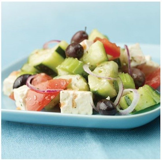Greek Salad | FOODIEaholic.com #recipe #cooking #appetizer #salad #greek #mediterranean