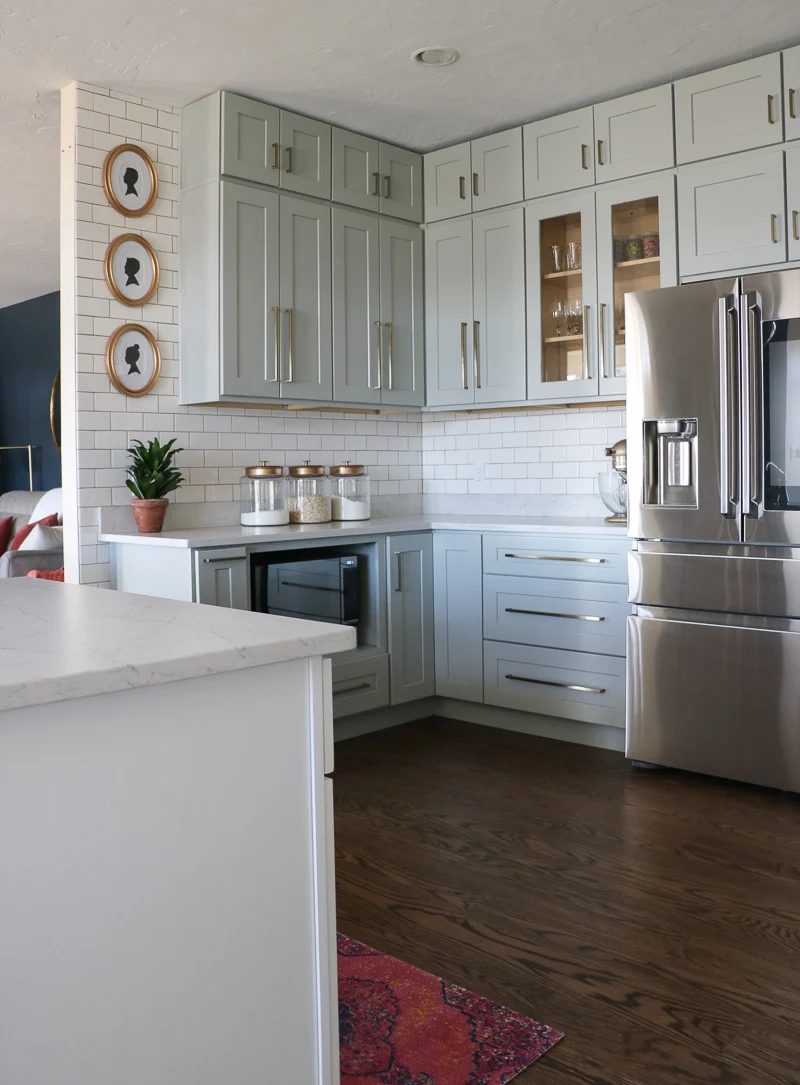 Grey And White Kitchen Remodel Handmade, Sincerely Sara D