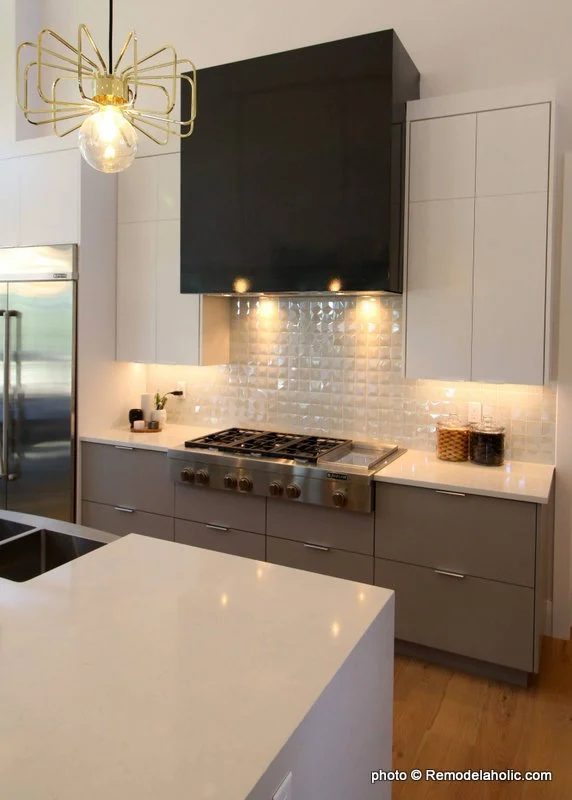 Grey And White Kitchen Cabinetry And Design options, UVPH 2018 Home 7 Davies Design Build, Emily Watson Designer (Davies Desi (42)