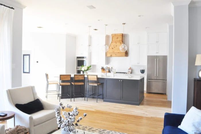 Grey And White Kitchen Remodel, IKEA Kitchen, Stacy's Savings