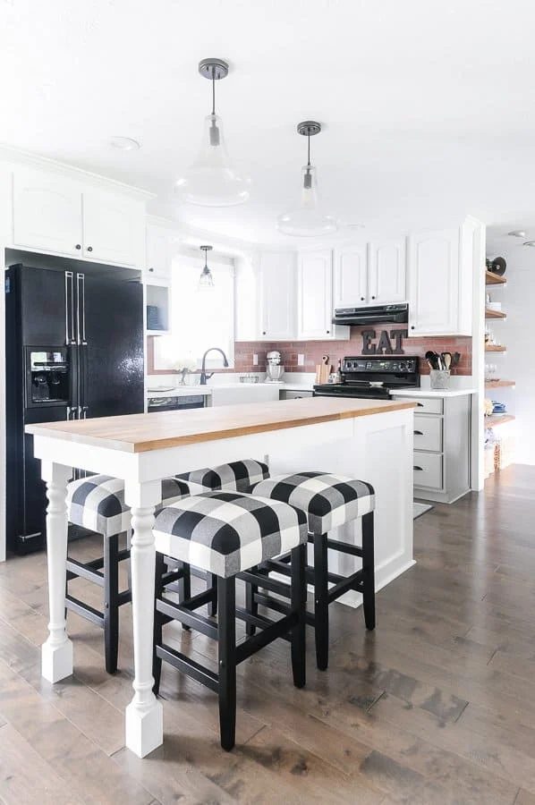 Grey And White Kitchen Renovation, Farmhouse Style, Joyful Derivatives