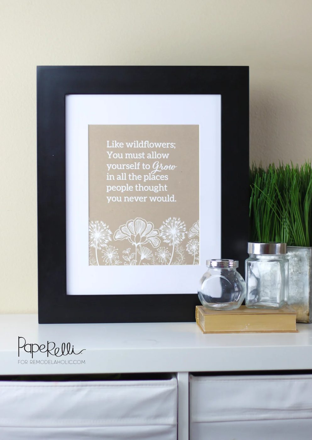 Wildflower Printable by Paperelli for Bekob