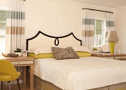 double ogee peaked headboard via Attic Mag