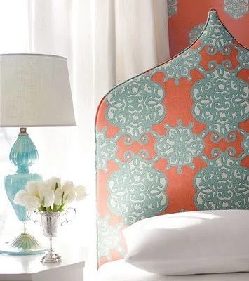 pointed arch ogee headboard via Spicer and Bank