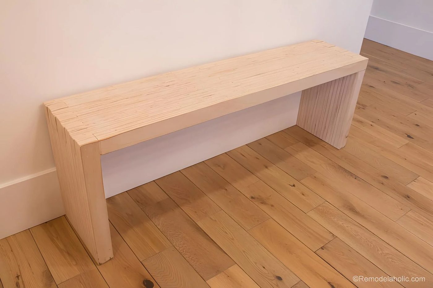 Handmade Modern Plywood Bench walkthrough Half Lap Construction @Bekob 1 122603