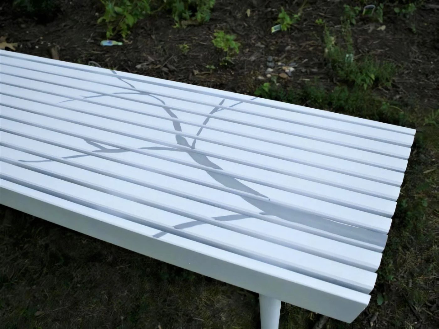 13 Mid Century Bench Painted Project 125944