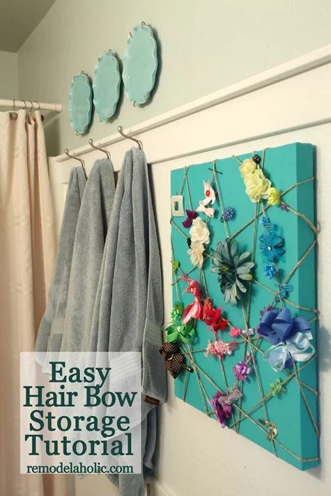 straightforward Hair Bow Storage walkthrough