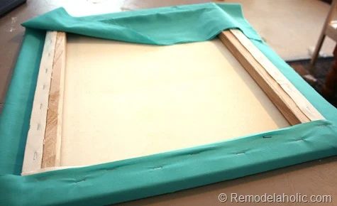 2 staple on fabric
