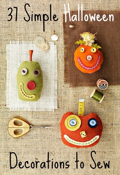 Halloween Sewing Projects – 37 direct Decorations to Sew