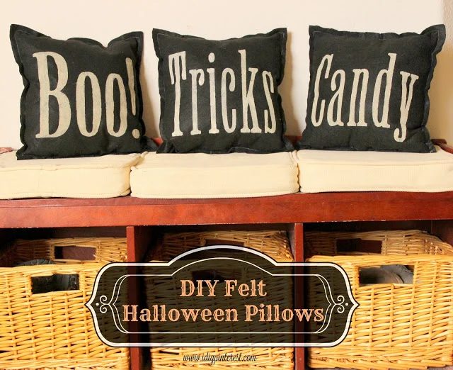 Love a handmade touch to your Halloween decor? Try one of these 37 direct Halloween Decorations to Sew ~ Tipsaholic.com #sewing #halloween #decorating