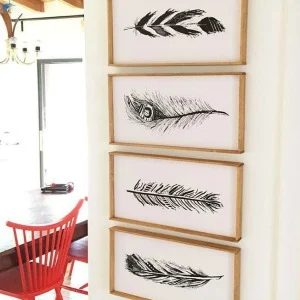 Feather Printable Set
