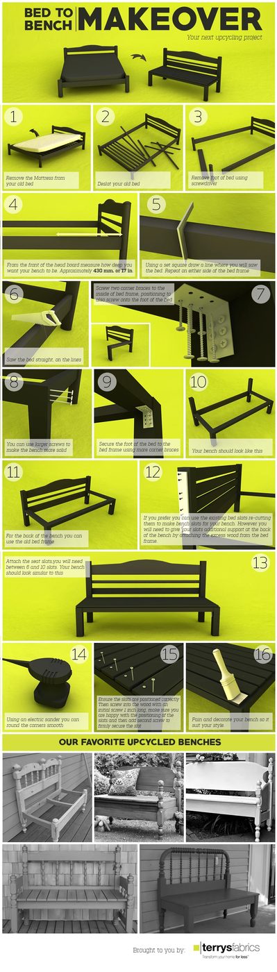 Handmade Headboard Bench How-to