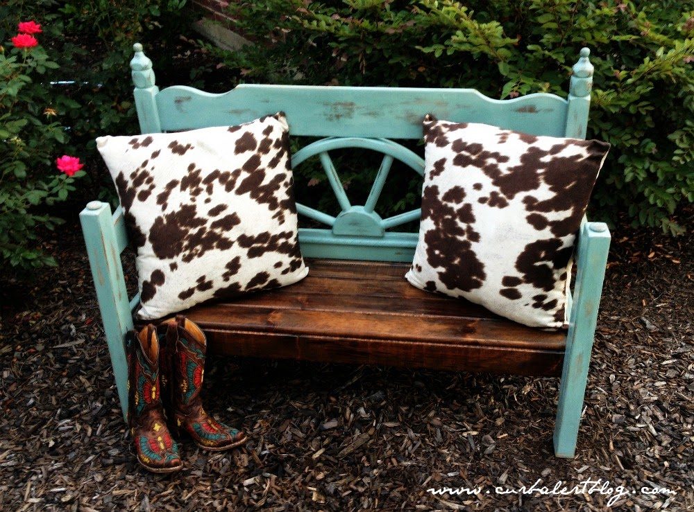 25 Handmade Headboard Benches via Bekob.com #handmade #benches #headboard #headboards #headboardbench #headboardbenches