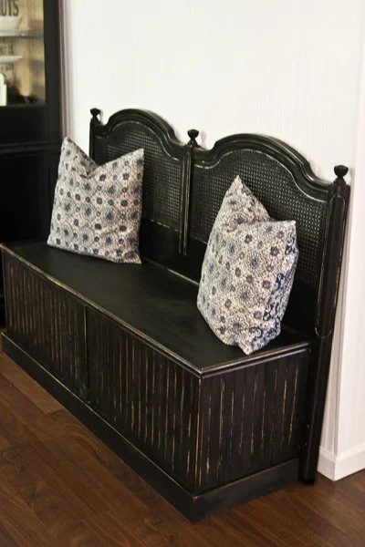 headboard bench from 2 headboards The Lettered Cottage