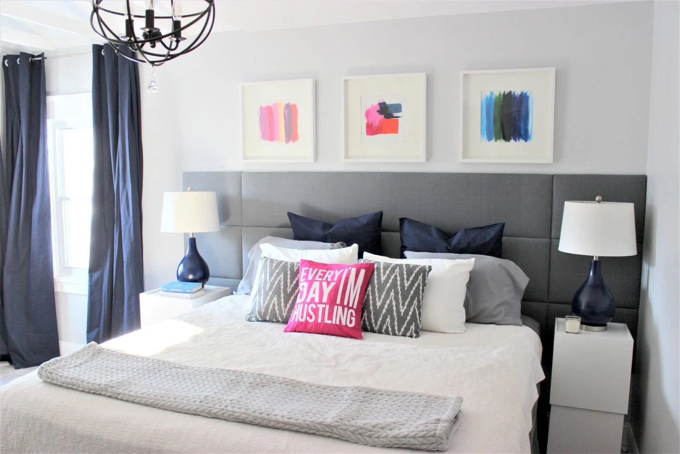 How To Build A Tufted Panel Headboard