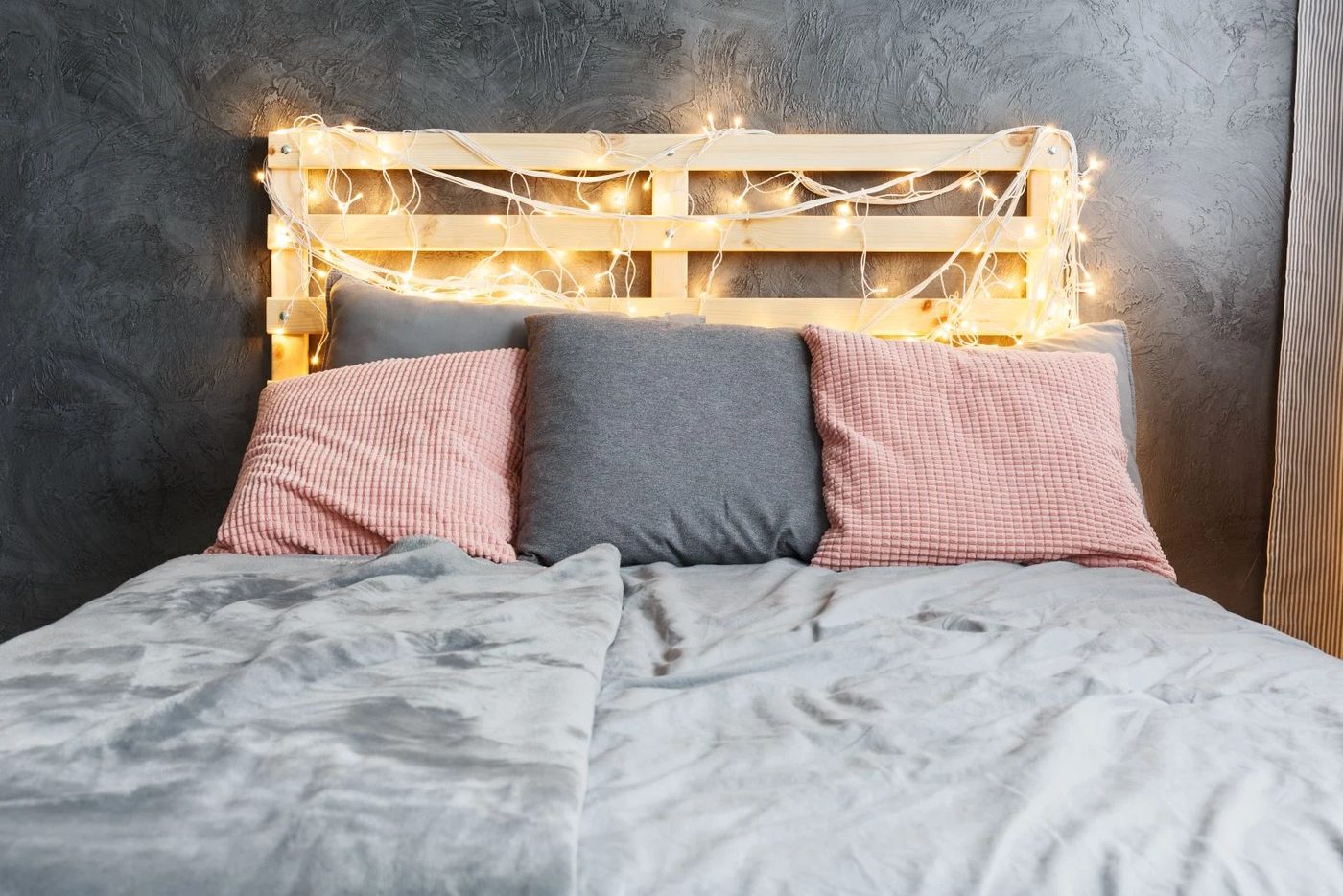 Pallet Wood Headboard