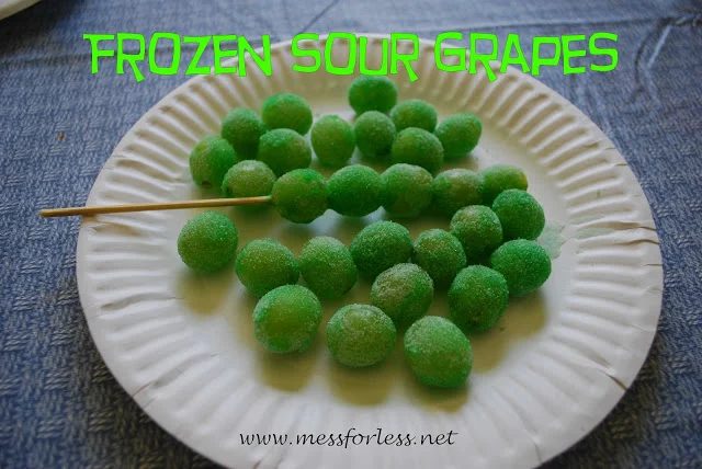 frozen sour grapes, Mess for Less