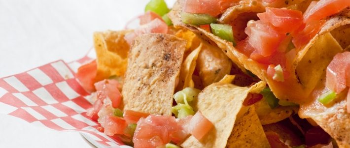 Healthy Med-Mex Nachos | FOODIEaholic.com #recipe #cooking #healthy #nachos