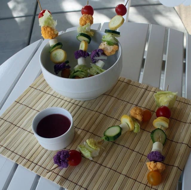 salad on a stick