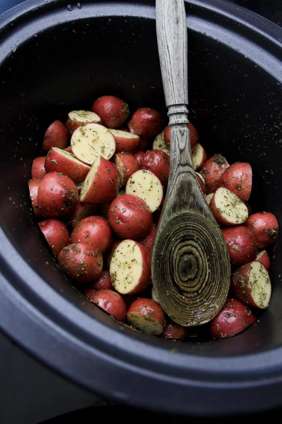 Herb Roasted Potatoes Process 1