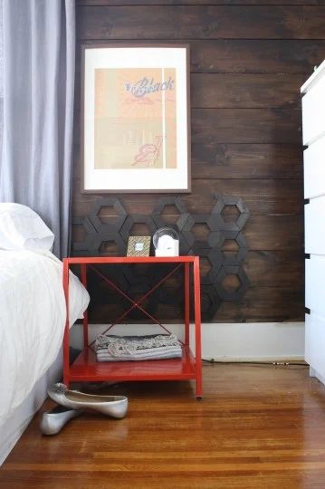 handmade hexagon headboard, Merry Pad