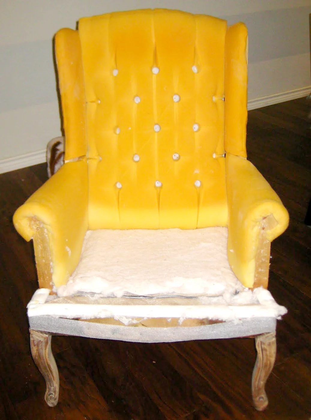 hints for recovering a wingback chair (4)