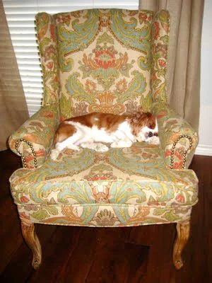 hints for recovering a wingback chair (9)