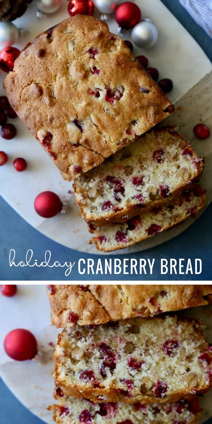 Looking for an straightforward Christmas breakfast try this Holiday Cranberry Bread Recipe at Bekob.com
