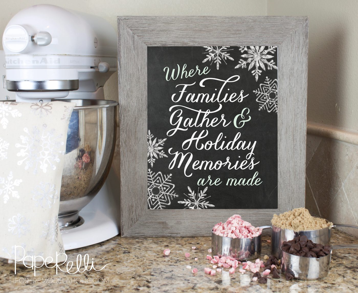 Holiday Kitchen Printable by Paperelli for @Bekob