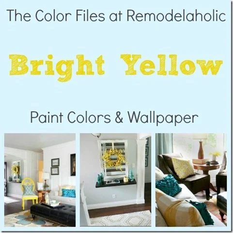 Bright Yellow Pin Pic