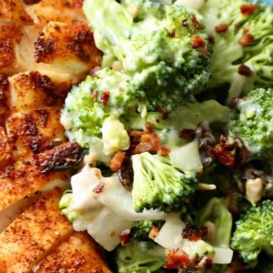 Bacon And Broccoli Salad