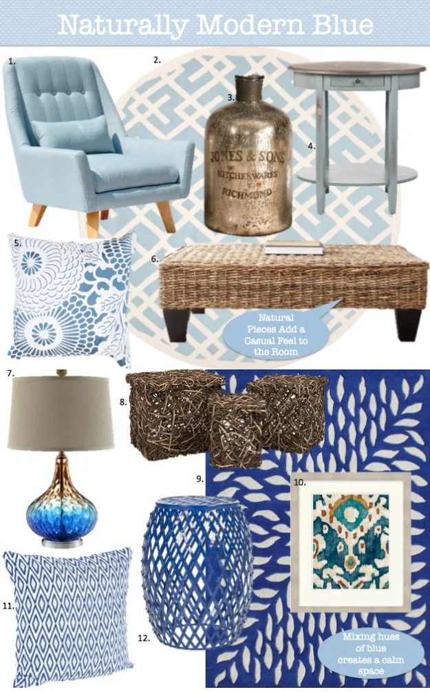 Naturally Modern Blue New Spring Colors
