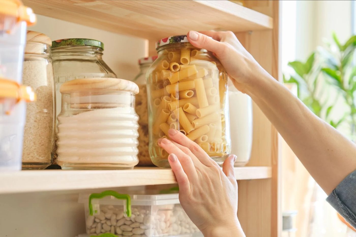 Putting Pasta In Storage