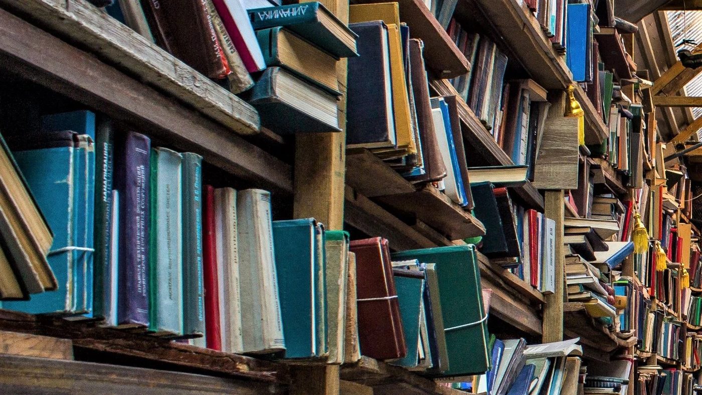 6 Messy Bookcases 1 Shutterstock 539056429