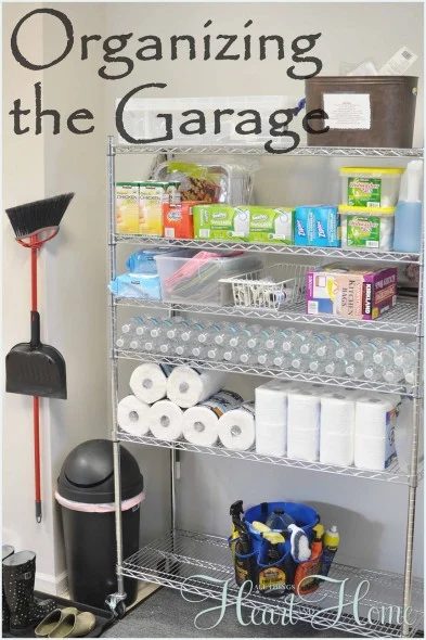 organizing options for the garage