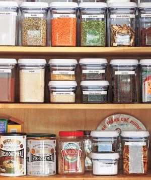 Order in the Kitchen Cupboards